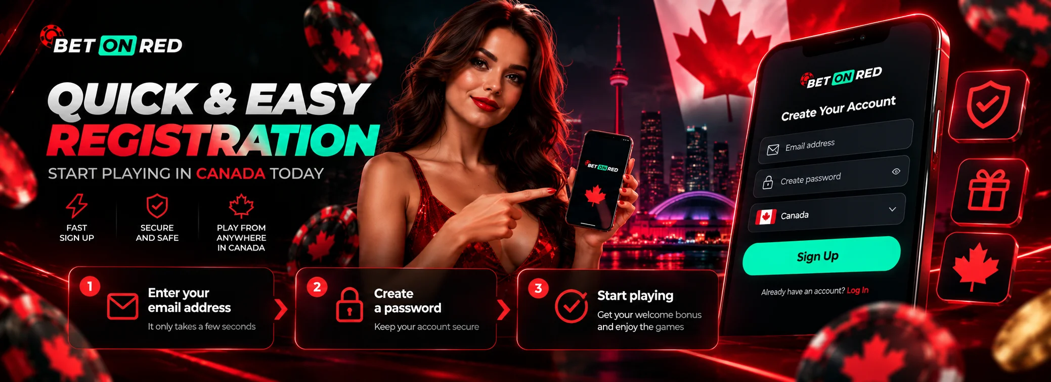 BetOnRed Sports Betting in Canada